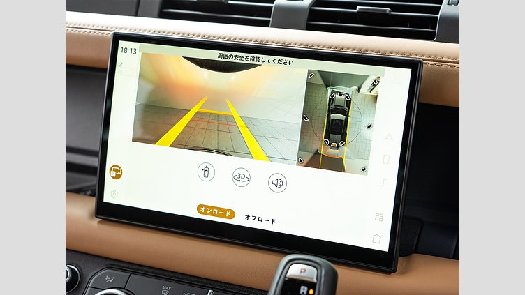 2025 認定中古車 Land Rover Defender 110 サントリーニブラック D350 ディーゼルマイルドハイブリッド X-DYNAMIC HSE D350　コイルサス　5人乗り
