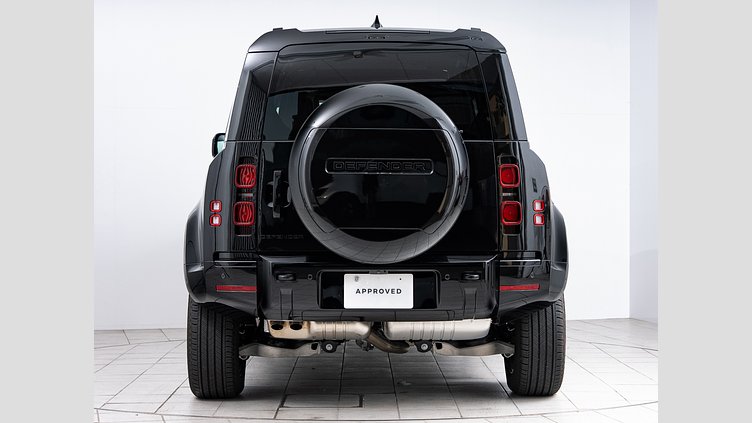 2025 認定中古車 Land Rover Defender 110 サントリーニブラック D350 ディーゼルマイルドハイブリッド X-DYNAMIC HSE D350　コイルサス　5人乗り