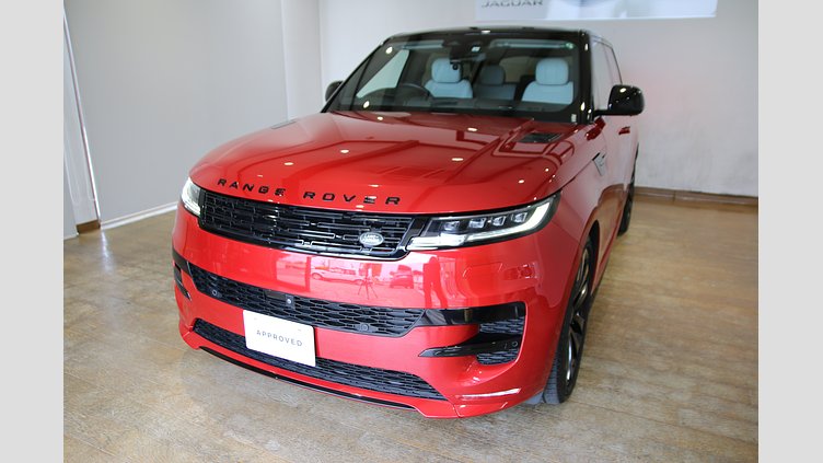 2023 認定中古車 Land Rover Range Rover Sport フィレンツェレッド 3.0リッター6気筒400PSターボチャージドガソリンMHEV（オートマチック） LAUNCH EDITION（FIRST EDITION BASE）