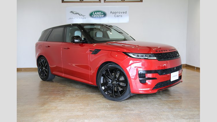 2023 認定中古車 Land Rover Range Rover Sport フィレンツェレッド 3.0リッター6気筒400PSターボチャージドガソリンMHEV（オートマチック） LAUNCH EDITION（FIRST EDITION BASE）