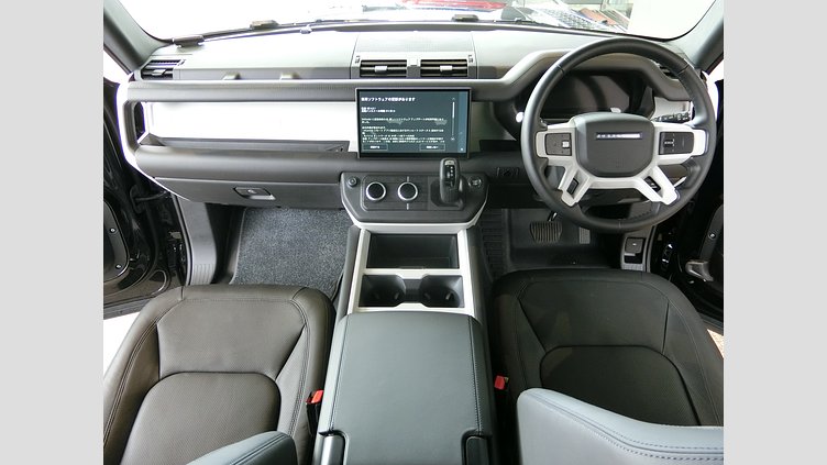 2025 認定中古車 Land Rover Defender 110 サントリーニブラック P300 ガソリン X-Dynamic SE