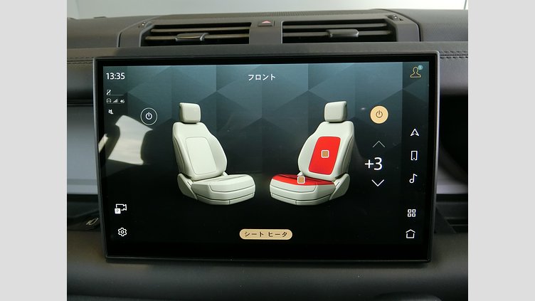 2025 認定中古車 Land Rover Defender 110 サントリーニブラック P300 ガソリン X-Dynamic SE