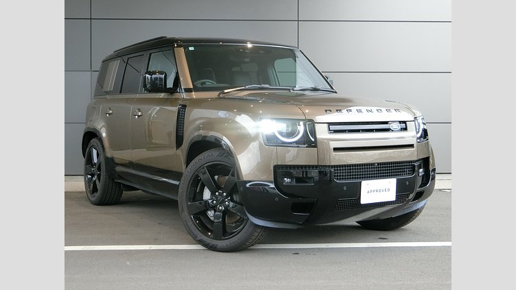 2025 認定中古車 Land Rover Defender 110 ゴンドワナストーン D350 ディーゼルマイルドハイブリッド X-Dynamic HSE