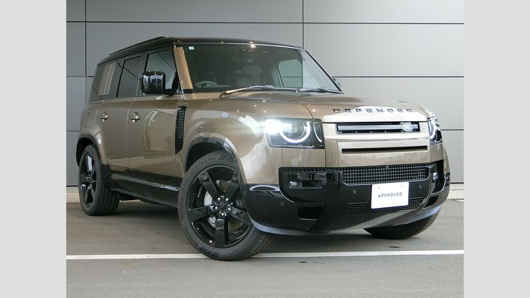 2025 認定中古車 Land Rover Defender 110 ゴンドワナストーン D350 ディーゼルマイルドハイブリッド X-Dynamic HSE