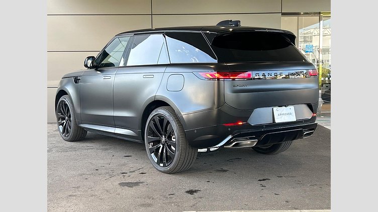 2025 認定中古車 Land Rover Range Rover Sport サントリーニブラック P550eプラグインハイブリッド（ガソリン） スタンダードホイールベース Dynamic SE