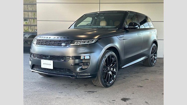 2025 認定中古車 Land Rover Range Rover Sport サントリーニブラック P550eプラグインハイブリッド（ガソリン） スタンダードホイールベース Dynamic SE