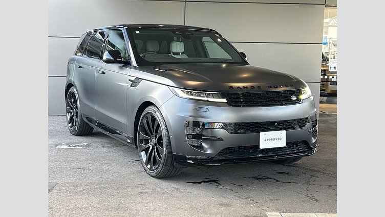 2024 認定中古車 Land Rover Range Rover Sport カルパチアングレイ D300マイルドハイブリッド スタンダードホイールベース Dynamic SE