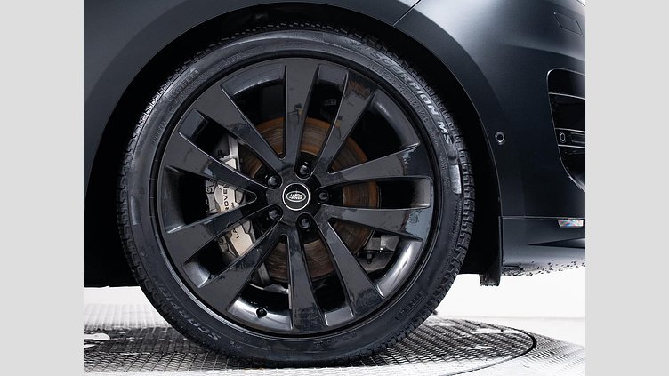 2025 認定中古車 Land Rover Range Rover Sport サントリーニブラック D300マイルドハイブリッド スタンダードホイールベース Dynamic SE