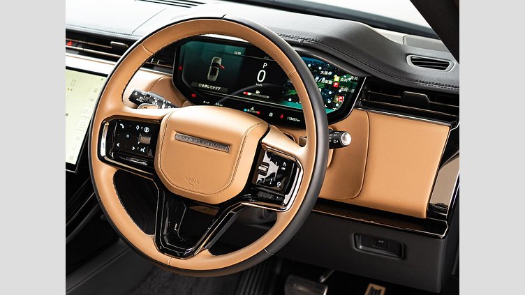 2025 認定中古車 Land Rover Range Rover Sport サントリーニブラック D300マイルドハイブリッド スタンダードホイールベース Dynamic SE