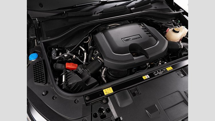2025 認定中古車 Land Rover Range Rover Sport サントリーニブラック D300マイルドハイブリッド スタンダードホイールベース Dynamic SE
