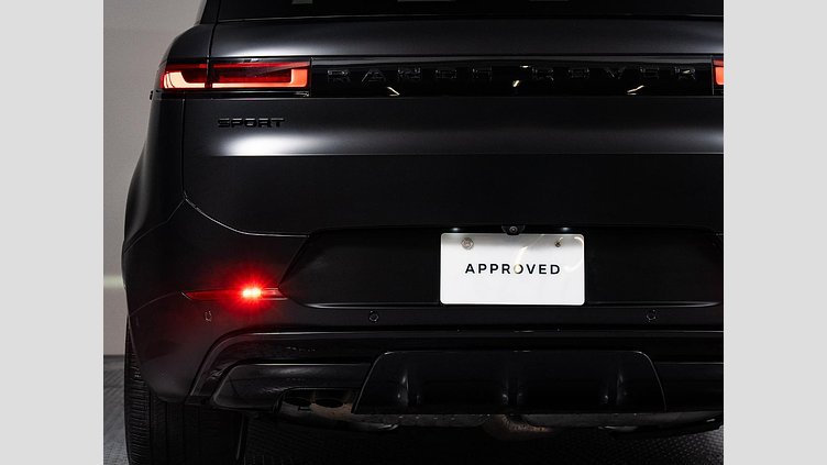 2025 認定中古車 Land Rover Range Rover Sport サントリーニブラック D300マイルドハイブリッド スタンダードホイールベース Dynamic SE