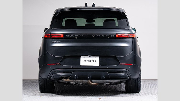 2025 認定中古車 Land Rover Range Rover Sport サントリーニブラック D300マイルドハイブリッド スタンダードホイールベース Dynamic SE