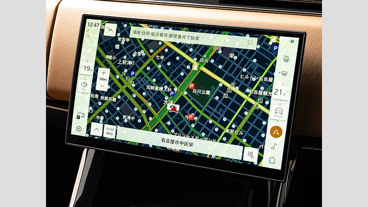 2025 認定中古車 Land Rover Range Rover Sport サントリーニブラック D300マイルドハイブリッド スタンダードホイールベース Dynamic SE
