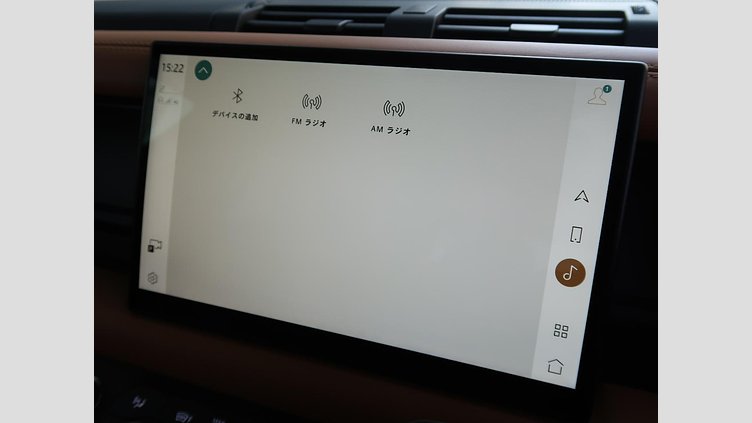 2023 認定中古車 Land Rover Defender 110 サントリーニブラック D300 AWD（AT） X-DYNAMIC HSE