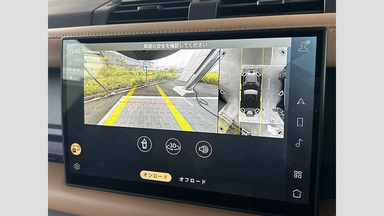 2025 認定中古車 Land Rover Defender 90 サントリーニブラック D350 ディーゼルマイルドハイブリッド X-Dynamic HSE