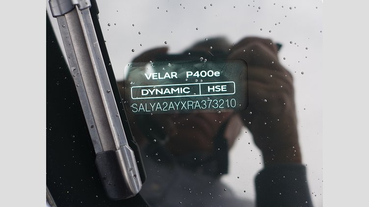 2023 認定中古車 Land Rover Range Rover Velar ヴァレジネブルー P400eプラグインハイブリッド（ガソリン） Standard Wheelbase Dynamic HSE