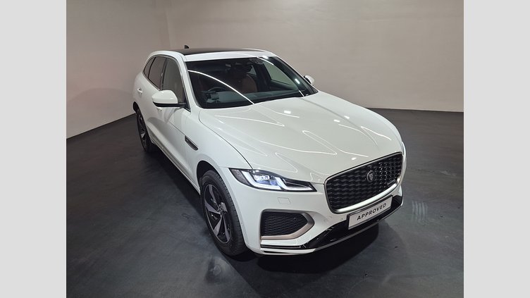 2025 Approved Jaguar F-Pace Fuji White P400E PETROL PLUG-IN HYBRID R-DYNAMIC S
