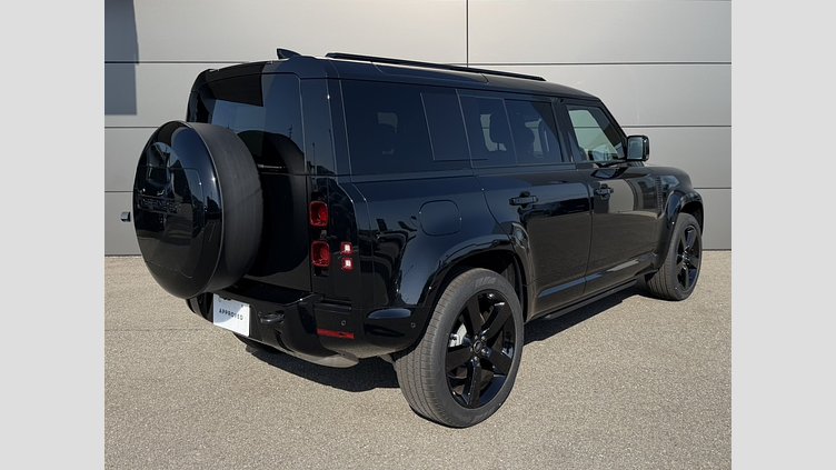2025 認定中古車 Land Rover Defender 110 サントリーニブラック D350 ディーゼルマイルドハイブリッド X-Dynamic HSE