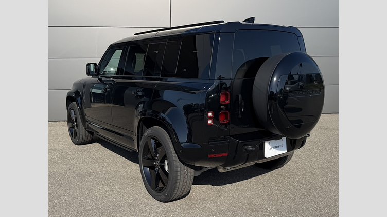 2025 認定中古車 Land Rover Defender 110 サントリーニブラック D350 ディーゼルマイルドハイブリッド X-Dynamic HSE