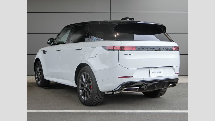 2024 認定中古車 Land Rover Range Rover Sport フジホワイト P550eプラグインハイブリッド（ガソリン） スタンダードホイールベース Dynamic SE