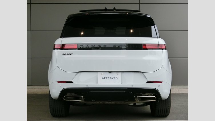 2024 認定中古車 Land Rover Range Rover Sport フジホワイト P550eプラグインハイブリッド（ガソリン） スタンダードホイールベース Dynamic SE