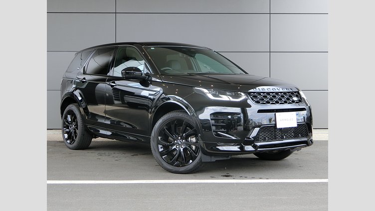 2024 認定中古車 Land Rover Discovery Sport サントリーニブラック プラグインハイブリッド（ガソリン） 標準ホイール Dynamic HSE