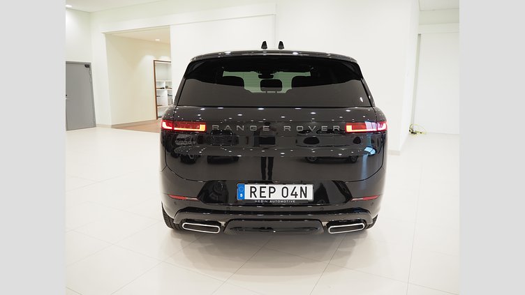 2025 Ny Land Rover Range Rover Sport Santorini Black P460e Bensin Plug-in Hybrid Kort hjulbas (SWB) Dynamic SE