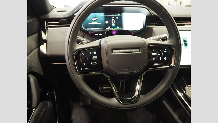 2025 Ny Land Rover Range Rover Sport Santorini Black P460e Bensin Plug-in Hybrid Kort hjulbas (SWB) Dynamic SE