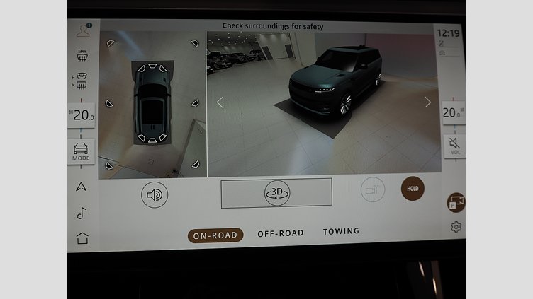 2025 Ny Land Rover Range Rover Sport Santorini Black P460e Bensin Plug-in Hybrid Kort hjulbas (SWB) Dynamic SE
