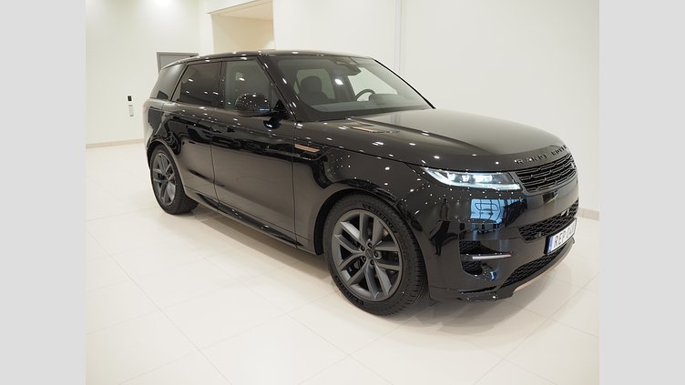 2025 Ny Land Rover Range Rover Sport Santorini Black P460e Bensin Plug-in Hybrid Kort hjulbas (SWB) Dynamic SE