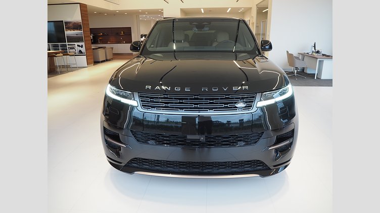 2025 Ny Land Rover Range Rover Sport Santorini Black P460e Bensin Plug-in Hybrid Kort hjulbas (SWB) Dynamic SE