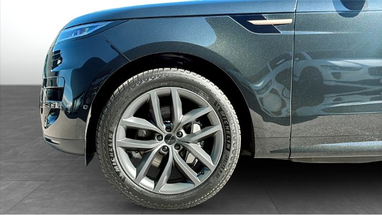 2025 Ny Land Rover Range Rover Sport Santorini Black P460e Bensin Plug-in Hybrid Kort hjulbas (SWB) SE