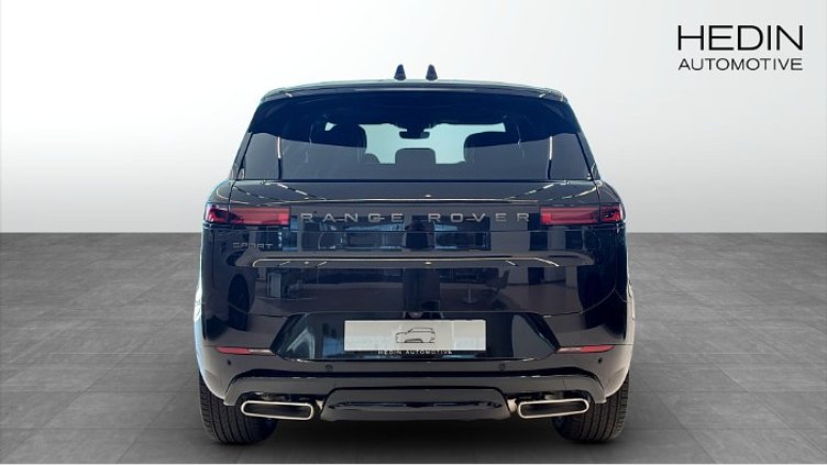 2025 Ny Land Rover Range Rover Sport Santorini Black P460e Bensin Plug-in Hybrid Kort hjulbas (SWB) Dynamic SE
