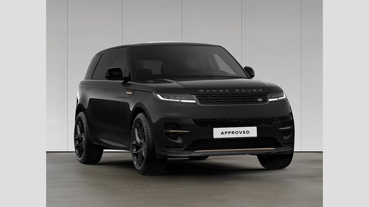2026 Approved Land Rover Range Rover Sport Czarny Santorini Black D300 Diesel MHEV SWB Dynamic SE