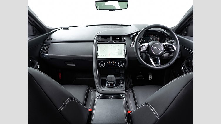 2024 認定中古車 Jaguar E-Pace サントリーニブラック D200マイルドハイブリッド（ディーゼル） R-DYNAMIC SE D200