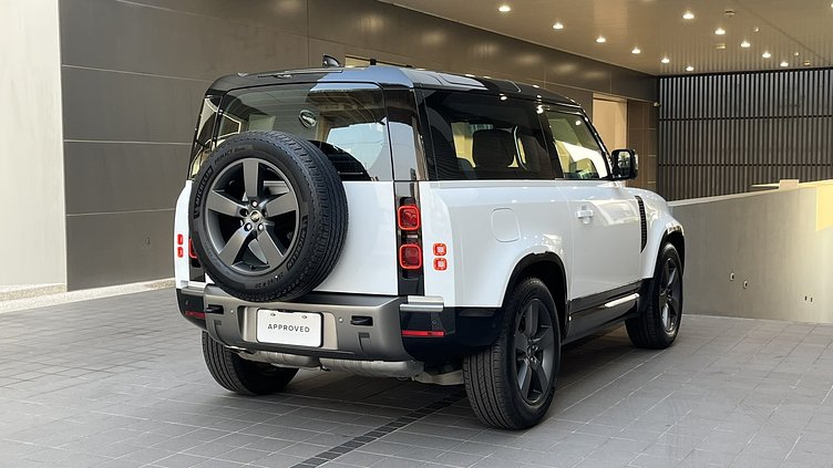 2025 認證中古車 Land Rover Defender 90 (1AA) 富士山白 Fuji White D300  輕油電混合 X-Dynamic HSE