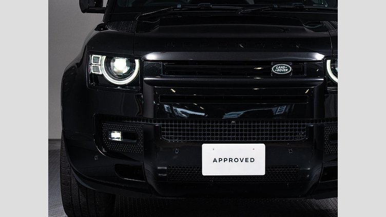 2024 認定中古車 Land Rover Defender 110 サントリーニブラック P525 AWD (AT) V8