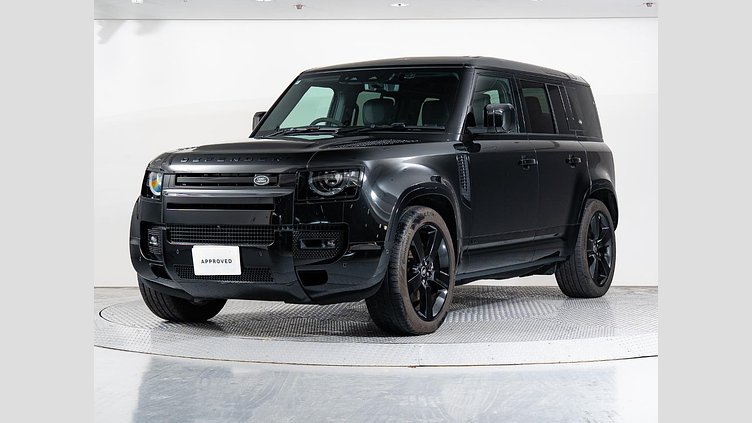 2024 認定中古車 Land Rover Defender 110 サントリーニブラック P525 AWD (AT) V8