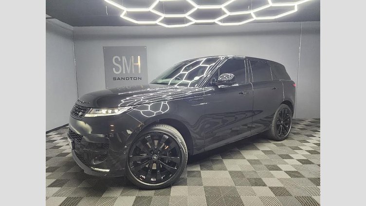 2023 Approved Land Rover Range Rover Sport Santorini Black Experience the pinnacle of luxury and performance with the 2023 Land Rover Range Rover Sport D350 Dynamic HSE in Santorini Black. This refined SUV is powered by a robust 3.0-liter turbo diesel i6 engine, D350 Dynamic HSE
