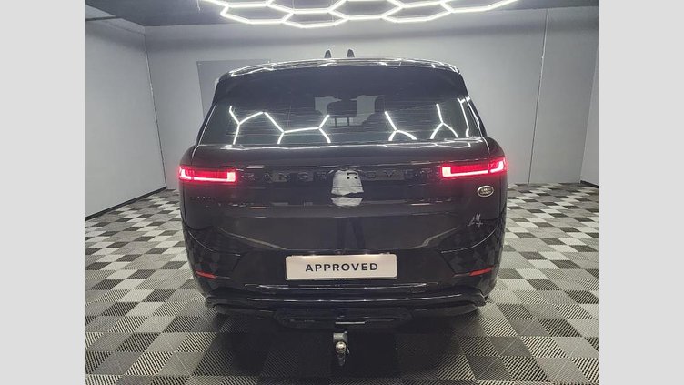 2023 Approved Land Rover Range Rover Sport Santorini Black Experience the pinnacle of luxury and performance with the 2023 Land Rover Range Rover Sport D350 Dynamic HSE in Santorini Black. This refined SUV is powered by a robust 3.0-liter turbo diesel i6 engine, D350 Dynamic HSE