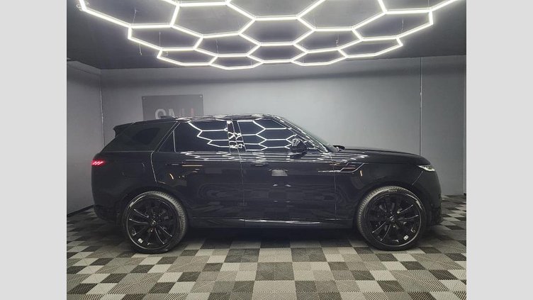 2023 Approved Land Rover Range Rover Sport Santorini Black Experience the pinnacle of luxury and performance with the 2023 Land Rover Range Rover Sport D350 Dynamic HSE in Santorini Black. This refined SUV is powered by a robust 3.0-liter turbo diesel i6 engine, D350 Dynamic HSE