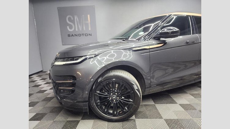 2025 Approved Land Rover Range Rover Evoque Carpathian Grey 2025 Carpathian Grey with Bronze Roof Range Rover Evoque D200 Autobiography, stunning looking vehicle with 20 Inch Black Mag Wheels, Panoramic Sliding Sunroof, D200 Autobiography