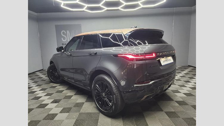 2025 Approved Land Rover Range Rover Evoque Carpathian Grey 2025 Carpathian Grey with Bronze Roof Range Rover Evoque D200 Autobiography, stunning looking vehicle with 20 Inch Black Mag Wheels, Panoramic Sliding Sunroof, D200 Autobiography