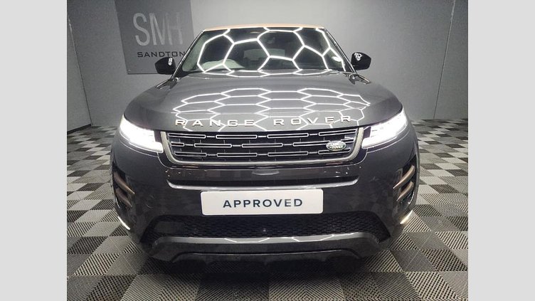 2025 Approved Land Rover Range Rover Evoque Carpathian Grey 2025 Carpathian Grey with Bronze Roof Range Rover Evoque D200 Autobiography, stunning looking vehicle with 20 Inch Black Mag Wheels, Panoramic Sliding Sunroof, D200 Autobiography