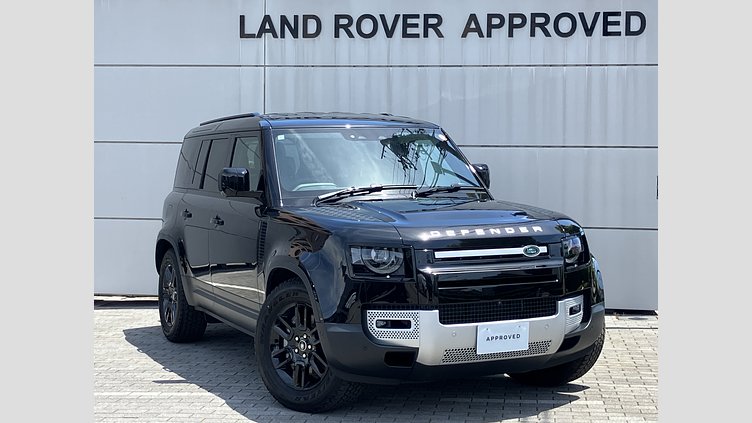 2025 認定中古車 Land Rover Defender 110 サントリーニブラック D350 ディーゼルマイルドハイブリッド S