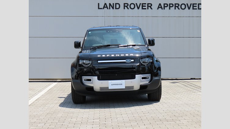 2025 認定中古車 Land Rover Defender 110 サントリーニブラック D350 ディーゼルマイルドハイブリッド S