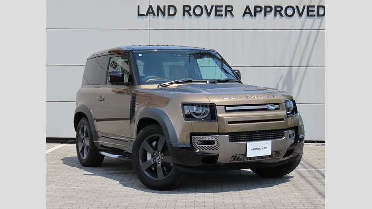 2025 認定中古車 Land Rover Defender 90 ゴンドワナストーン D350 ディーゼルマイルドハイブリッド X-Dynamic HSE