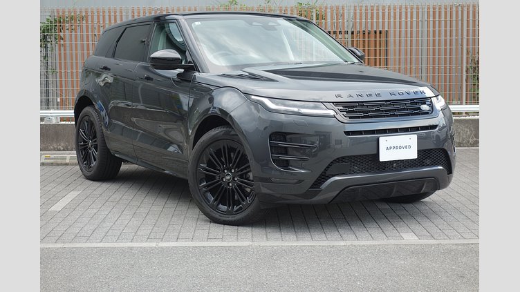 2024 認定中古車 Land Rover Range Rover Evoque カルパチアングレイ P300eプラグインハイブリッド（ガソリン） スタンダードホイールベース DYNAMIC HSE