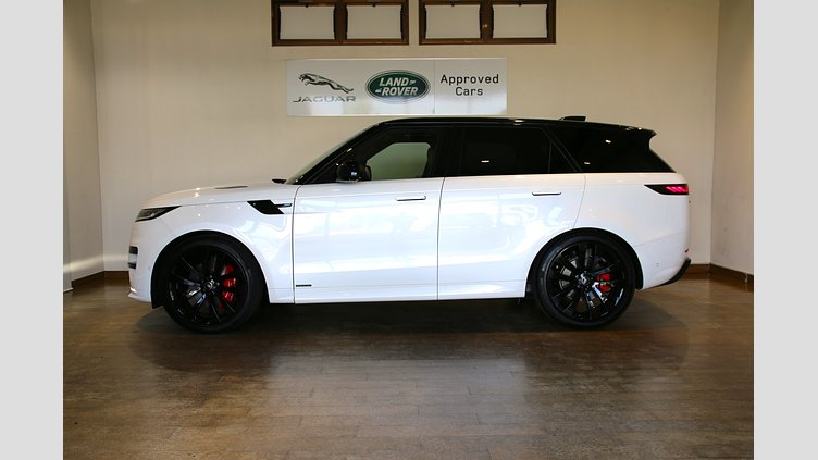 2025 認定中古車 Land Rover Range Rover Sport オストゥーニパールホワイト D300マイルドハイブリッド Autobiography