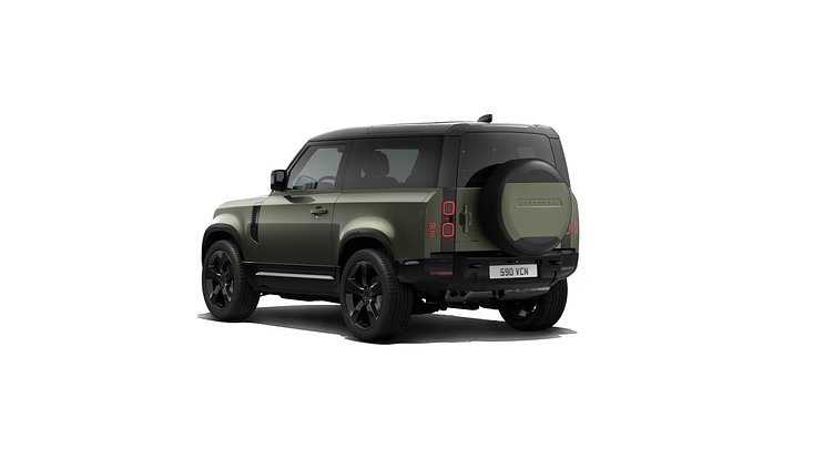 2026 Új Land Rover Defender 90 Woolstone Green D200 mild hybrid dízelmotor X-Dynamic SE